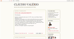 Desktop Screenshot of claudiovalerio.blogspot.com