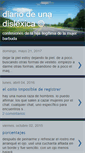 Mobile Screenshot of diariodeunadislexica.blogspot.com