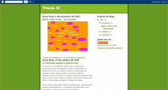 Desktop Screenshot of priscilasc.blogspot.com