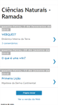 Mobile Screenshot of cienciasnaturais-ramada.blogspot.com