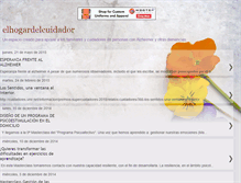 Tablet Screenshot of elhogardelcuidador.blogspot.com