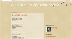 Desktop Screenshot of elazarnuncadejacabossueltos.blogspot.com