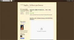 Desktop Screenshot of entornosvirtualesdeingles.blogspot.com