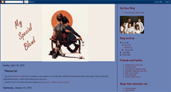 Desktop Screenshot of myspecialblend.blogspot.com