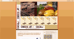 Desktop Screenshot of chocolateecacaue.blogspot.com