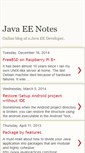 Mobile Screenshot of javaeenotes.blogspot.com