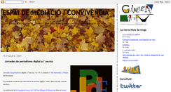 Desktop Screenshot of espaidemediacio.blogspot.com