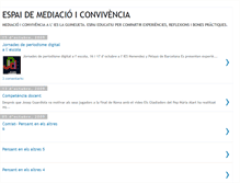 Tablet Screenshot of espaidemediacio.blogspot.com