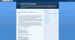 Desktop Screenshot of profitwithphoenix.blogspot.com