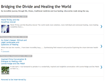 Tablet Screenshot of healingworlds.blogspot.com