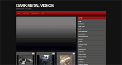 Desktop Screenshot of darkmetalvideos.blogspot.com