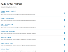 Tablet Screenshot of darkmetalvideos.blogspot.com