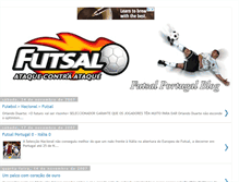 Tablet Screenshot of futsal-portugal.blogspot.com