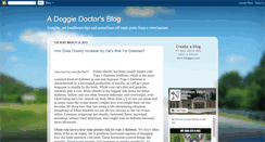 Desktop Screenshot of doggiedoctorblog.blogspot.com