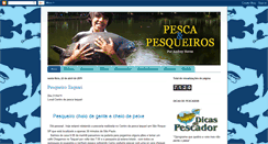 Desktop Screenshot of pescaepesqueiros.blogspot.com
