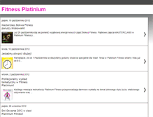 Tablet Screenshot of platiniumfitness.blogspot.com