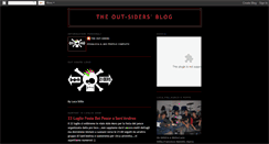 Desktop Screenshot of outsidersband.blogspot.com