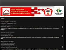 Tablet Screenshot of forumdehabitacao.blogspot.com