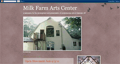 Desktop Screenshot of milkfarmarts.blogspot.com