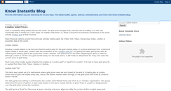 Desktop Screenshot of know-instantly.blogspot.com