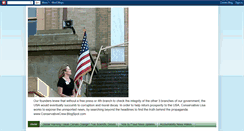 Desktop Screenshot of conservativelisa.blogspot.com