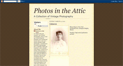 Desktop Screenshot of photosintheattic.blogspot.com