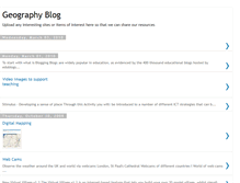 Tablet Screenshot of ictandgeography.blogspot.com