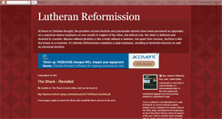 Desktop Screenshot of lutheranreformission.blogspot.com