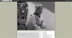 Desktop Screenshot of beyondthecanon.blogspot.com