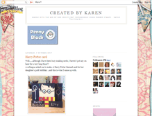 Tablet Screenshot of karen-createdbykaren.blogspot.com