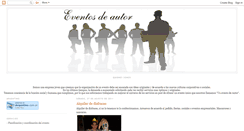 Desktop Screenshot of eventos-de-autor.blogspot.com