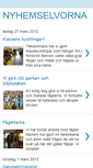 Mobile Screenshot of nyhemselvorna.blogspot.com
