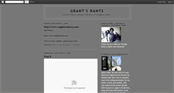 Desktop Screenshot of grantlingel.blogspot.com