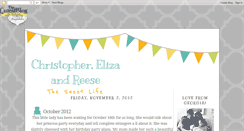 Desktop Screenshot of christopherandeliza.blogspot.com