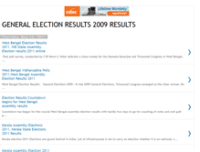 Tablet Screenshot of election-results2009.blogspot.com