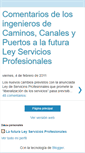 Mobile Screenshot of leyserviciosprofesionales.blogspot.com