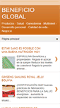 Mobile Screenshot of beneficio-global.blogspot.com