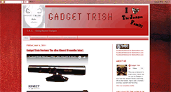 Desktop Screenshot of gadgettrish.blogspot.com