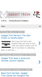 Mobile Screenshot of gadgettrish.blogspot.com