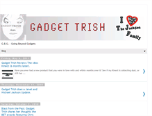 Tablet Screenshot of gadgettrish.blogspot.com