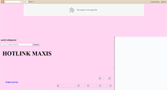 Desktop Screenshot of maxis-3g.blogspot.com