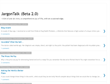 Tablet Screenshot of jargontalk.blogspot.com