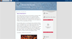 Desktop Screenshot of bewarethesaxsolo.blogspot.com