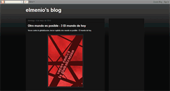 Desktop Screenshot of elmenio.blogspot.com