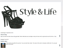Tablet Screenshot of denise-styleandlife.blogspot.com