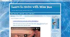 Desktop Screenshot of learntoswimwithmissbea.blogspot.com