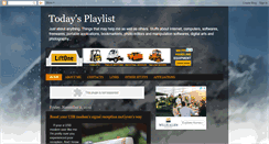 Desktop Screenshot of myplaylist4today.blogspot.com