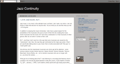 Desktop Screenshot of jazzcontinuity.blogspot.com