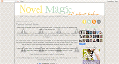 Desktop Screenshot of novelmagic.blogspot.com