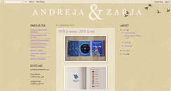 Desktop Screenshot of andreja-zarja.blogspot.com